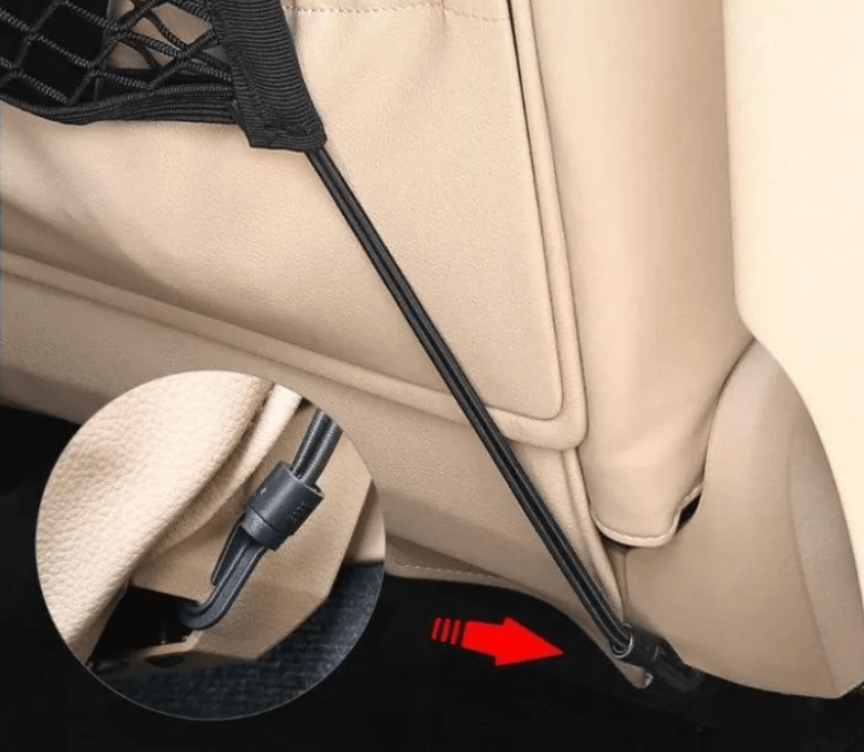 Bagasjeromsete oppbevaringsnett