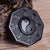 Obsidian Yin Yang Halskjede